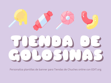 Flyers para Tiendas de Chuches online